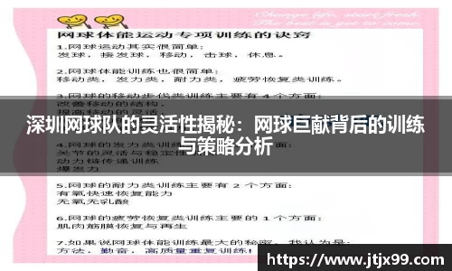深圳网球队的灵活性揭秘：网球巨献背后的训练与策略分析